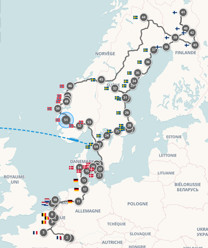 Résumé du nord de&nbsp;l&rsquo;Europe