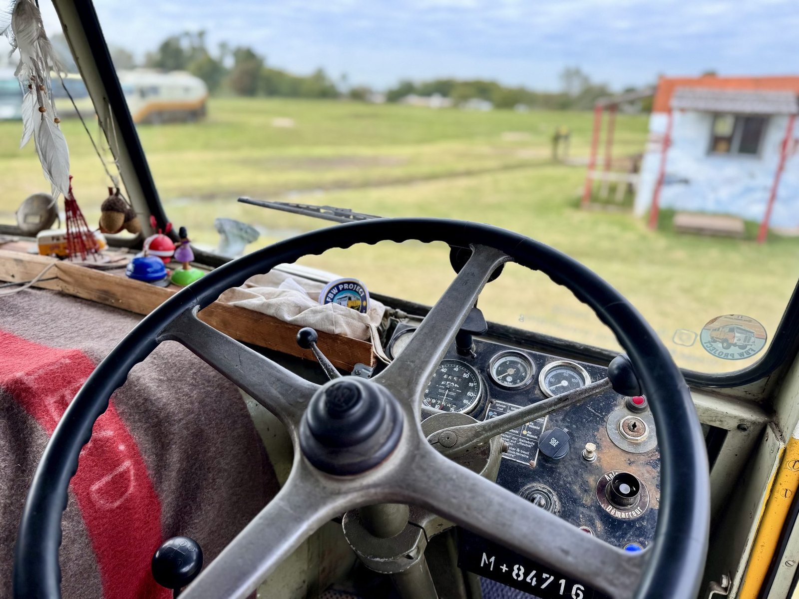 Le volant de Woody, poste de conduite de 1957 - FBW Project