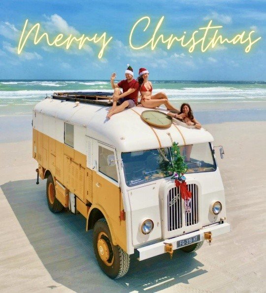 Noël sur la plage au Brésil